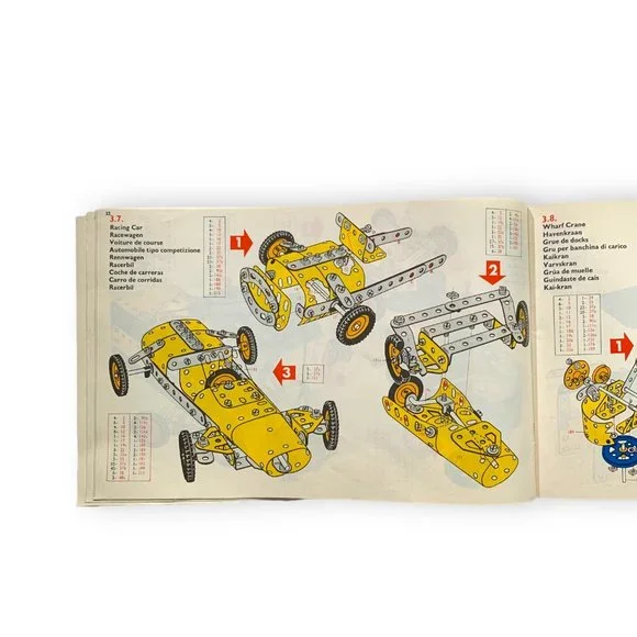 Vintage MECCANO Book of Models: Sets 2/3/4, 5/6 - 1973 - Picture 8 of 12